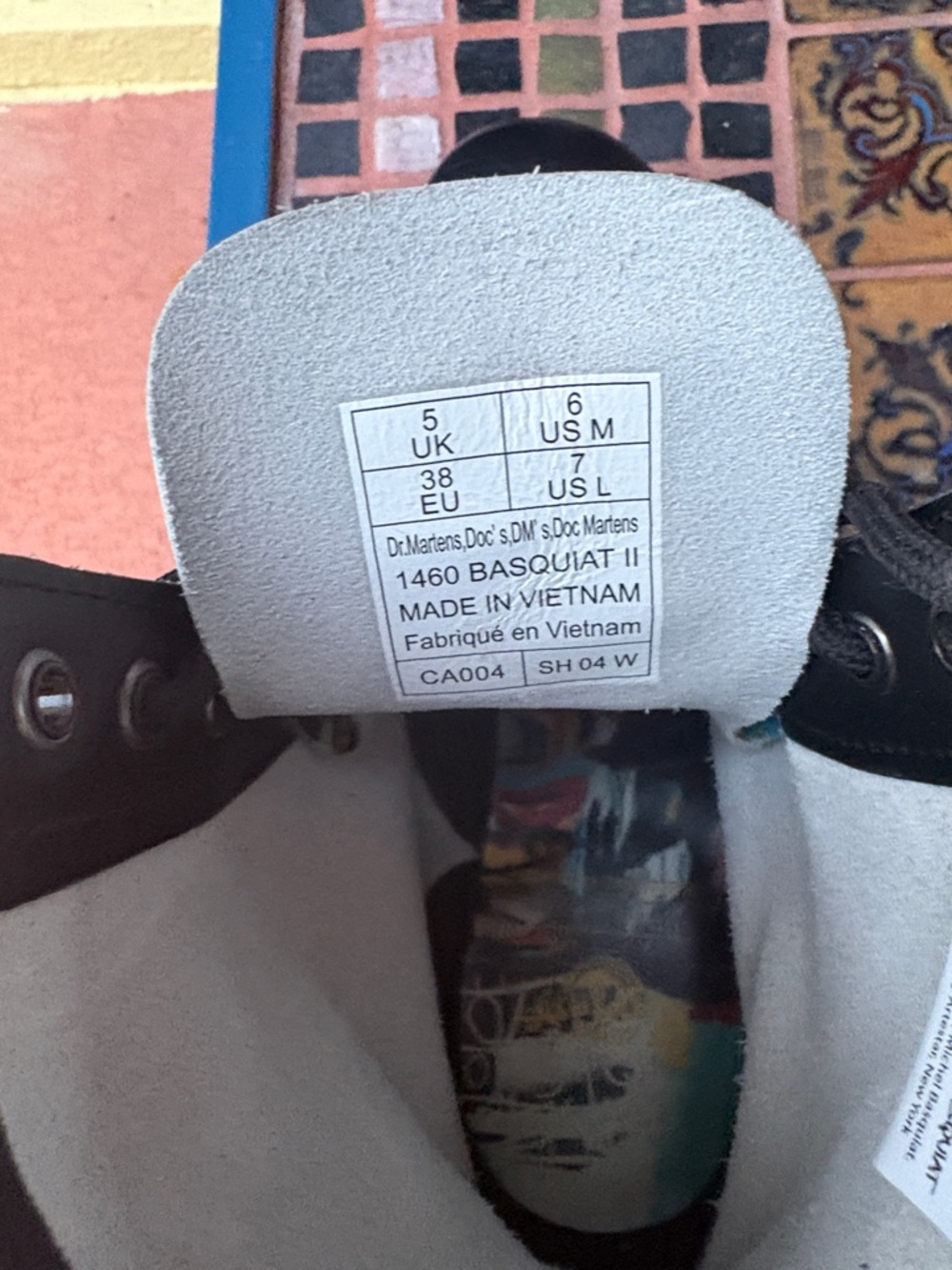 Basquiat Dr martens size 7 - Picture 5 of 8